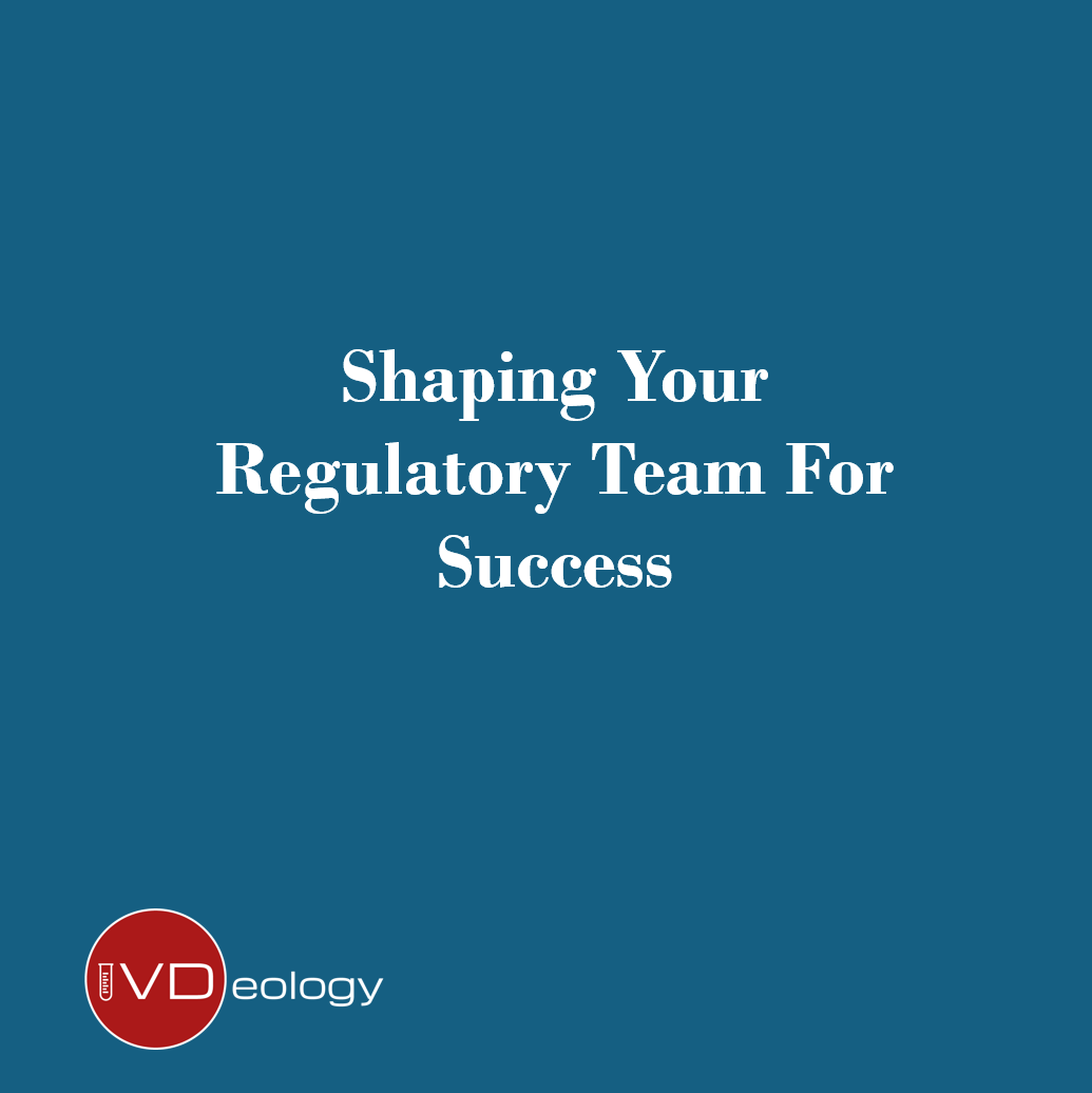 Shaping Your Regulatory Team For Success